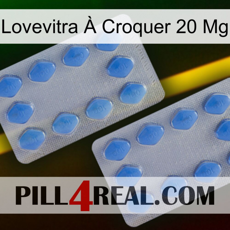 Lovevitra À Croquer 20 Mg 20
